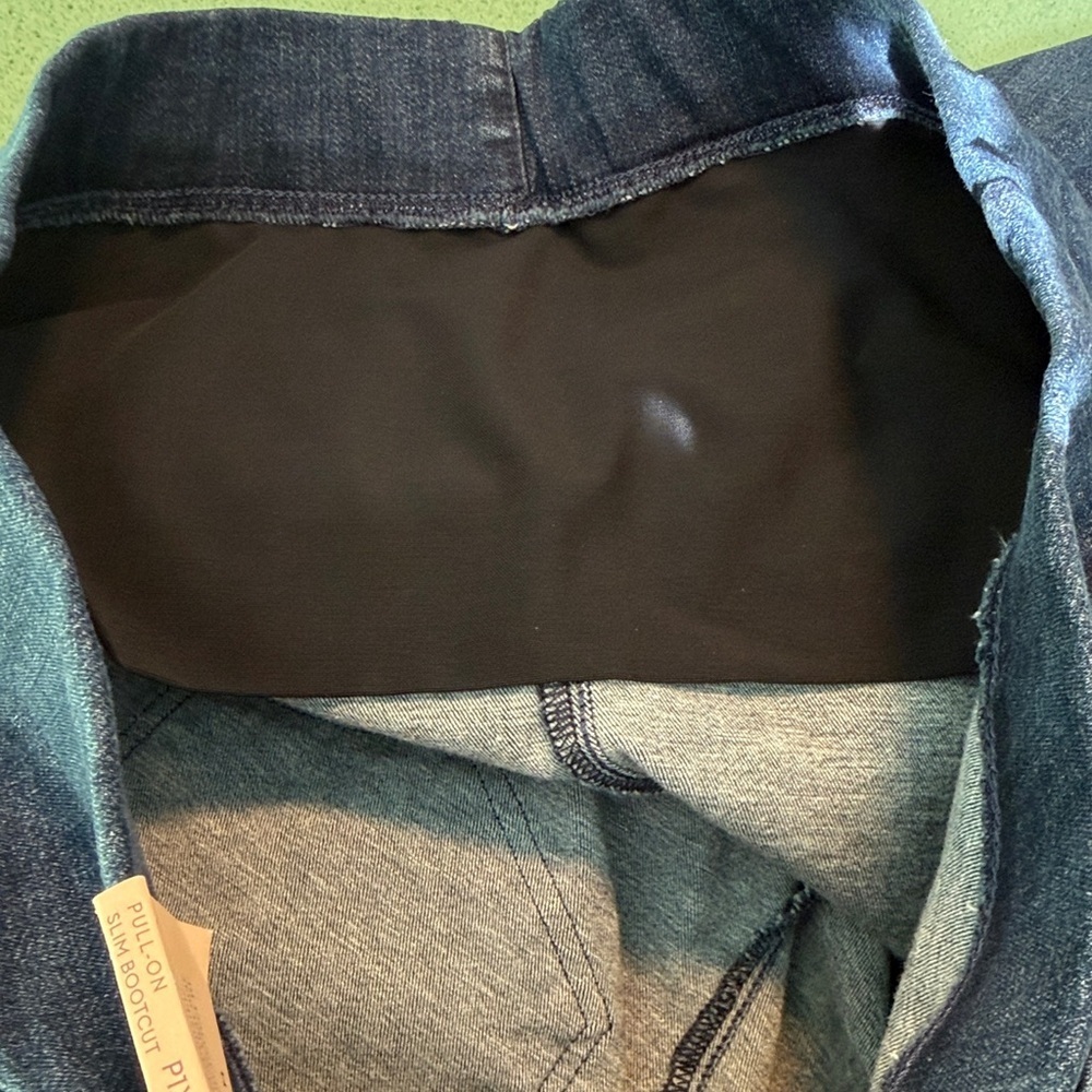 NYDJ Decker Pull On Slim Bootcut Jean Spanspring Denim Size 1X Petite NWT - Picture 11 of 12